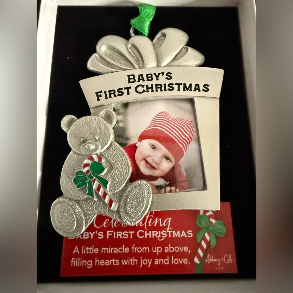 Baby's First Christmas Photo Frame